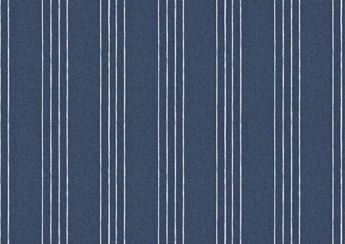 Portofino Stripe, Tide Blue - Twist&Fit Roman Blind - Image 8